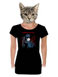 dámské tričko s lemem