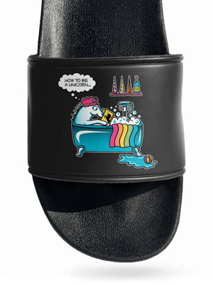 Jak se stát jednorožcem pantofle Black