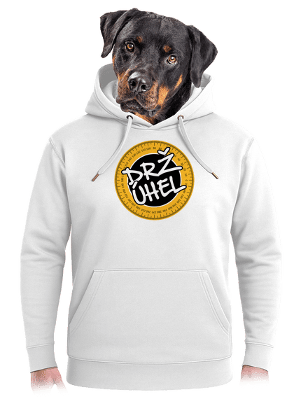 Drž úhel unisex mikina premium Snowwhite