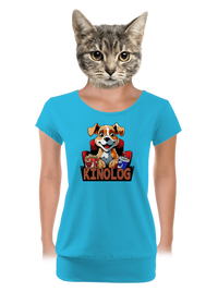 dámské tričko s lemem