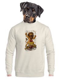 unisex mikina bez kapuce