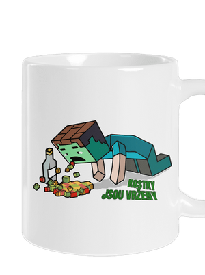 Kostky jsou vrženy klasický hrnek White