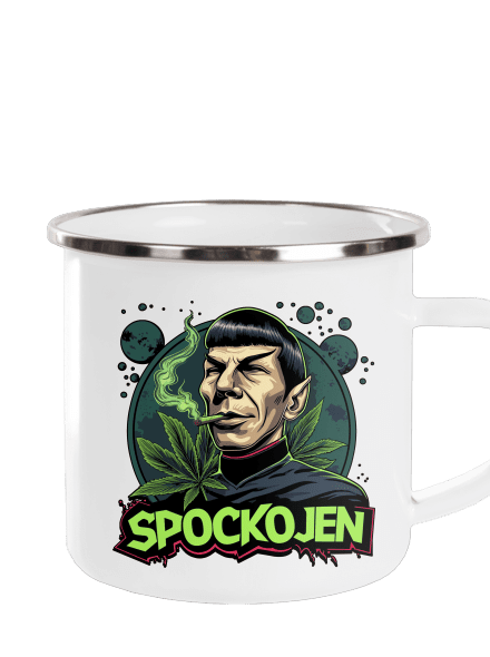 Spockojen plecháček White