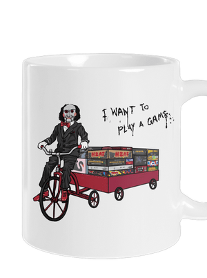 Chci si zahrát hru klasický hrnek White