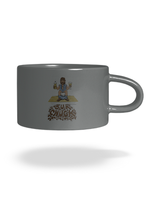 BurChuck hrnek makronka Grey Macaron