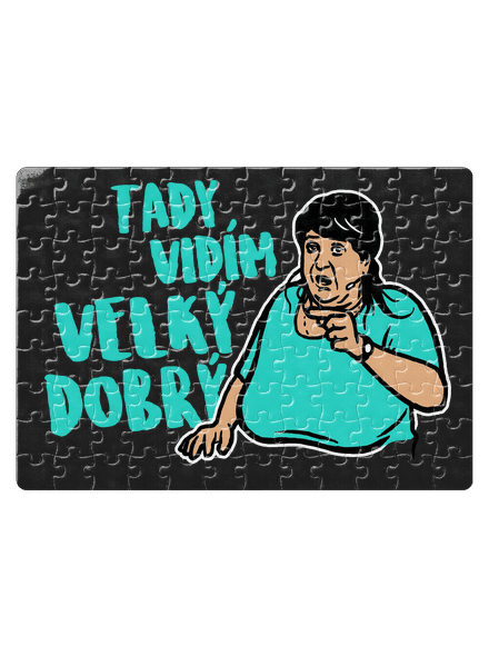 Velký dobrý puzzle White