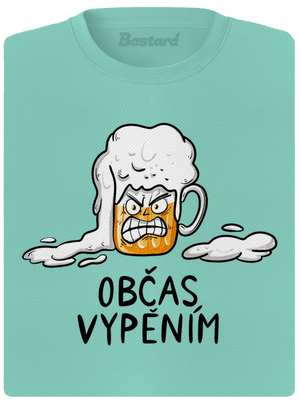 Občas vypěním dámské sportovní tričko Mint Mal