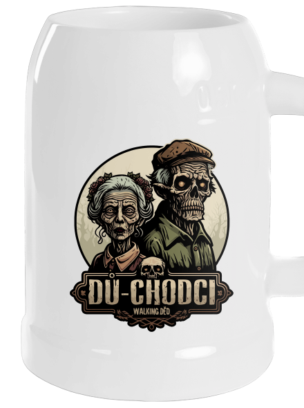 Dů-chodci půllitr White