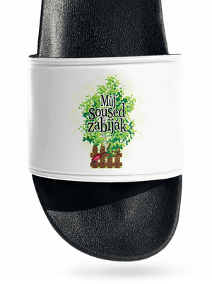 Můj soused zabiják pantofle White