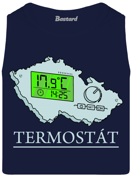 Termostát pánské tílko French Navy
