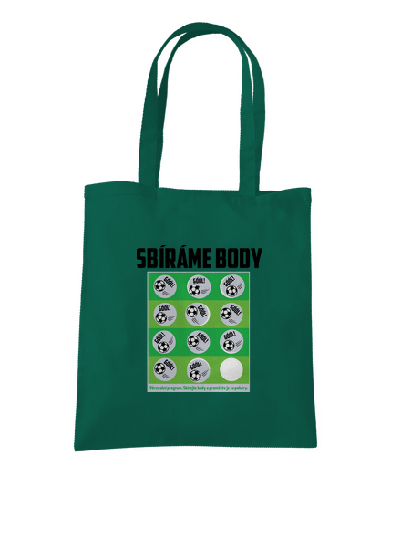 Sbíráme body - fotbal taška Bottle Green WM