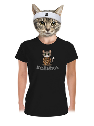 Košiška dámské sportovní tričko Black