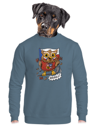 unisex mikina bez kapuce