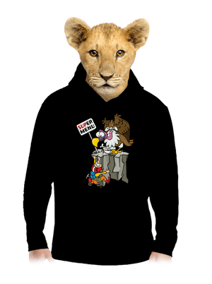 dětská mikina klokanka