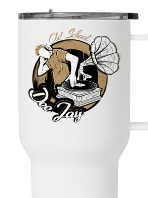 Old School DJ termohrnek White