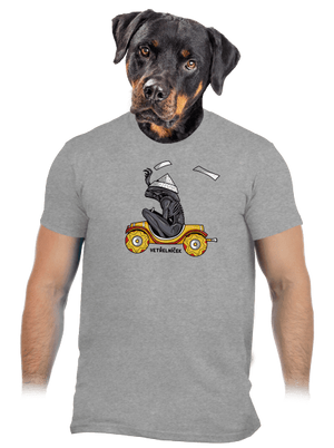 Vetřelníček pánské tričko Sport Grey