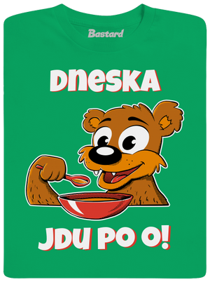 Dneska jdu po o dětské tričko Kelly Green
