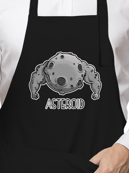 Asteroid zástěra Black