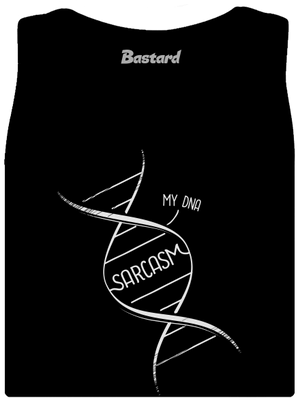 Sarcasm dámské tílko klasické Black
