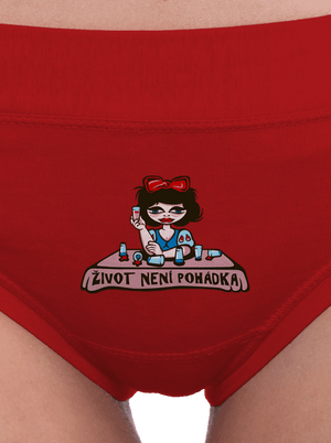 Sněhurka dámské kalhotky Red Mal