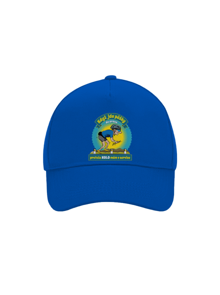 Závislost na kole kšiltovka baseballka Bright Royal