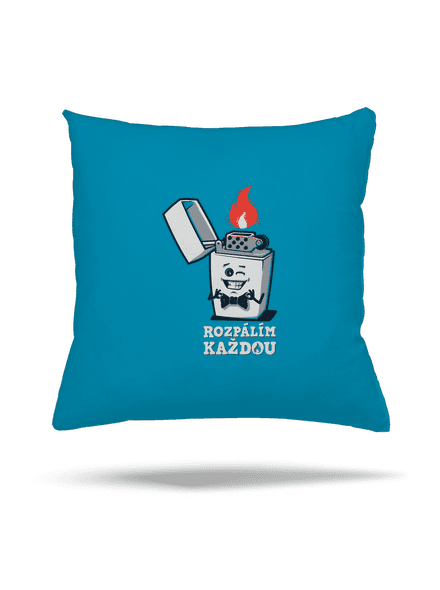Rozpálím každou polštář Blue Turquoise
