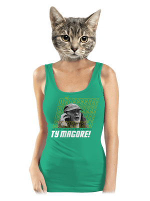 B18: Jiří Kára dámské tílko klasické Mint Mal