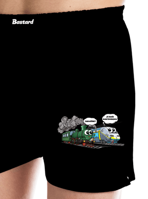 Zakouříme? pánské trenky Black