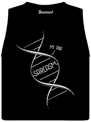 Sarcasm dámské tílko volné Black