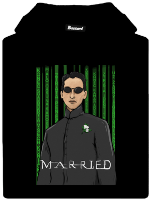 Neoženich dámská mikina klokanka Black