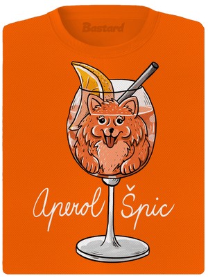 Aperol Špic dámské sportovní tričko Neon Orange