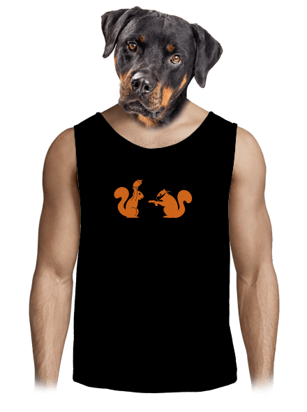 Veverky pánské tílko Black