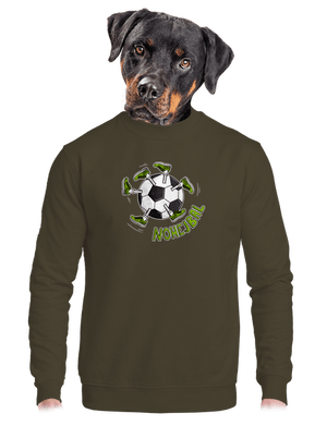 unisex mikina bez kapuce