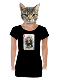 dámské tričko s lemem