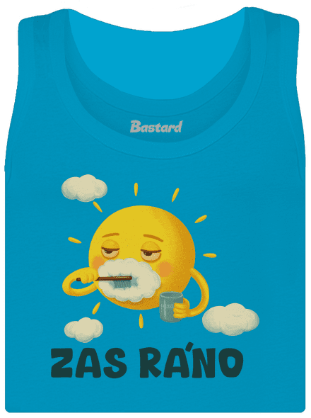 Zas ráno dámské tílko klasické Blue Atol