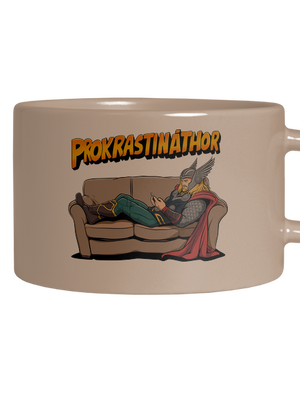 Prokrastináthor hrnek makronka Brown Macaron