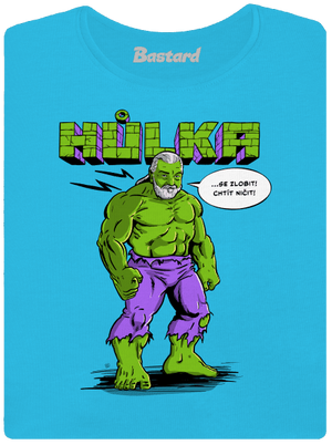 Hůlka dámské tričko s lemem Blue Atol