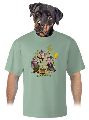 unisex tričko oversized