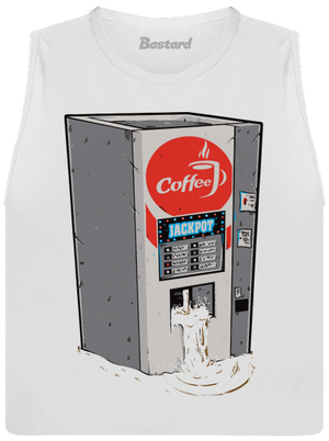 Jackpot dámské tílko volné White