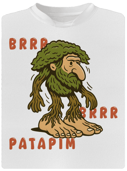 Brrr Brrr Patapim – Italian Brainrot dětské sportovní tričko White