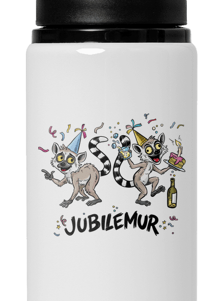Jubilemur lahev na vodu White