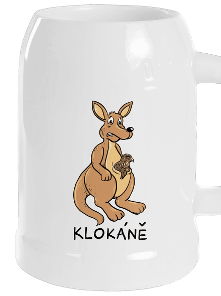 Klokáně půllitr White