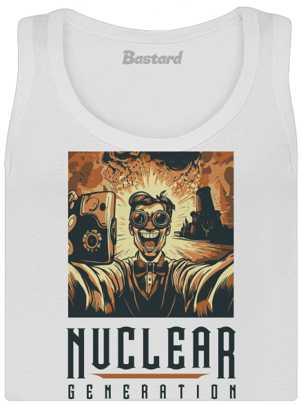Nuclear generation dámské tílko klasické White