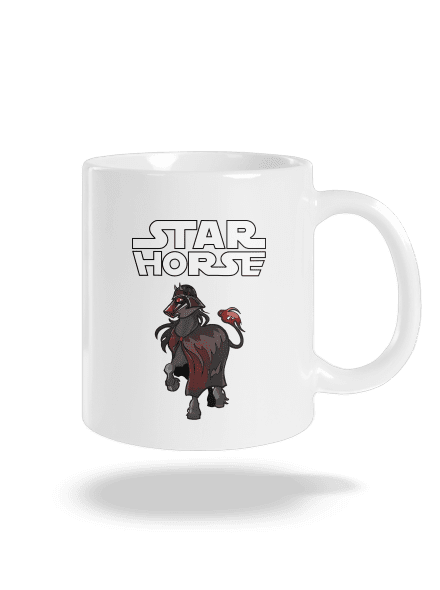 Star horse klasický hrnek White
