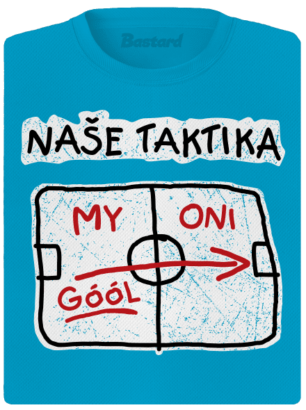 Naše taktika dámské sportovní tričko Blue Atol