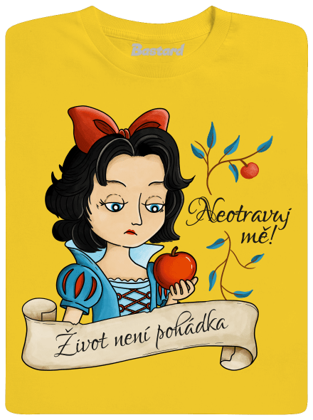 Neotravuj mě! – Život není pohádka pánské tričko Gold
