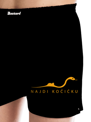 Najdi kočičku pánské trenky Black