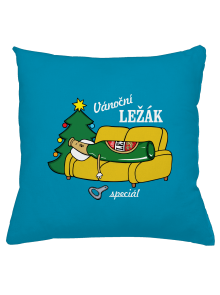 Vánoční ležák polštář Blue Turquoise