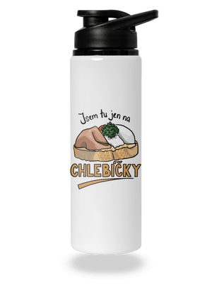 Na chlebíčky lahev na vodu White