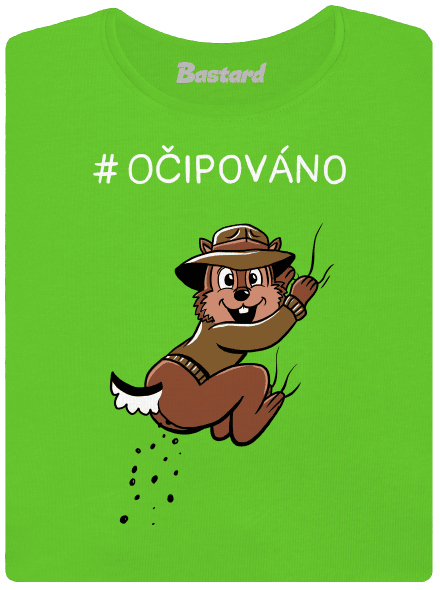 Očipováno dámské tričko Apple Green